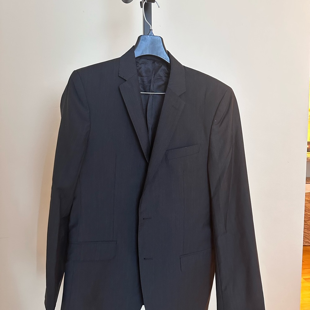 Versace Black Modern Suit